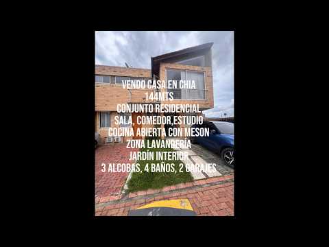 Vendo casa en Chia Cundinamarca