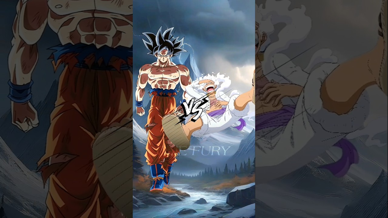 Goku vs luffy gear 5  💀