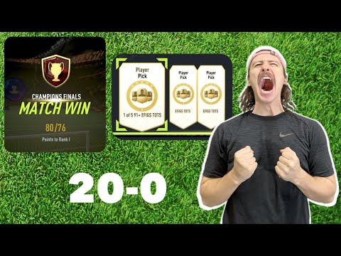 My 20-0 RANK 1 FUT CHAMPS Rewards for ULTIMATE TOTS *INSANE PULLS*