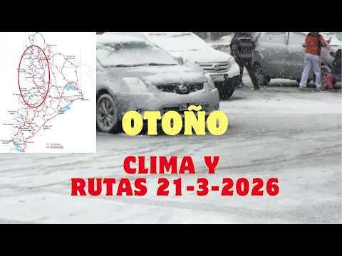 clima y rutas Cordillera Neuquén 21 03 2026. OTOÑO!!!