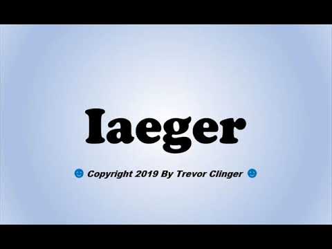 How To Pronounce Iaeger (West Virginia)