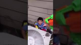 Cover art for kid gets shot by nerf gun