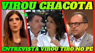 VEXAME AO VIVO! ADRIANA ARAÚJO TRITURA FLÁVIO AO VIVO E GUEDES/MÍRIAM/SADI FAZEM ANÁLISE CERTEIRA