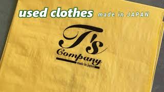 USED CLOTHES -made in JAPAN- T