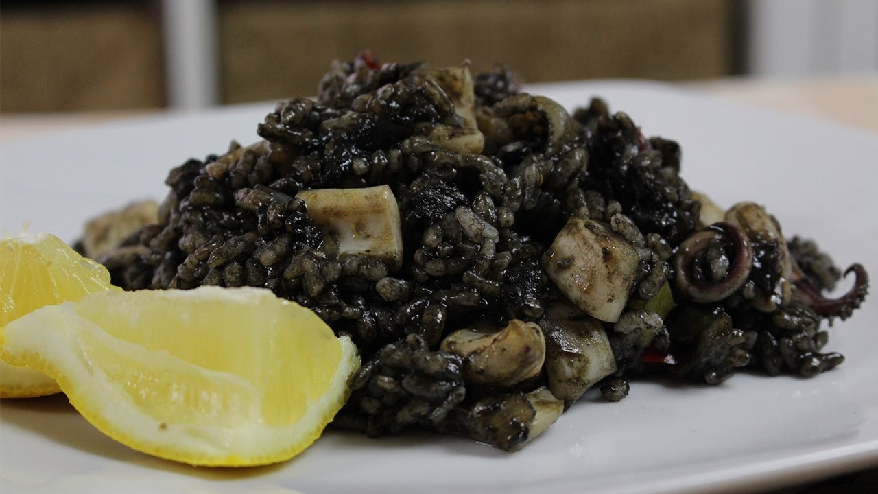 Arroz Negro con Calamar