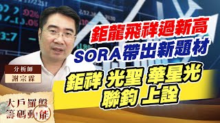 鉅龍飛祥過新高 SORA帶出新題材 (圖)
