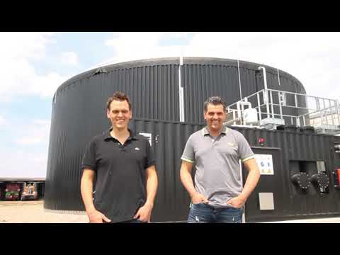 Van Mest naar Groen Gas met de Microferm bij Melkveehouderij Loonen in Merselo, Limburg