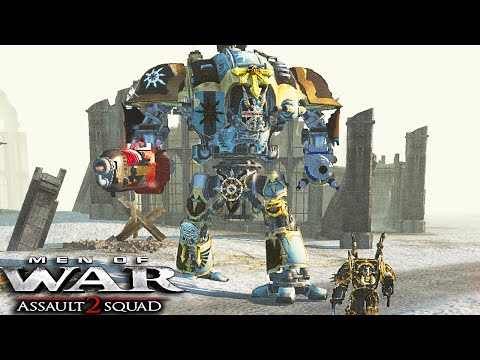 ULTIMATE MOD WARHAMMER 40K: Chaos Black Legion vs Imperial Guard! - Men of War: Assault Squad 2