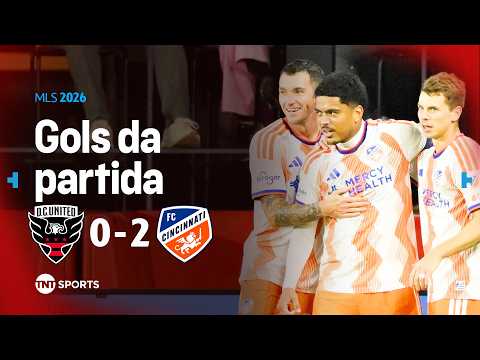 EVANDER FAZ GOLAÇO E DÁ LINDA ASSISTÊNCIA NA MLS! DC UNITED 0X2 CINCINNATI | GOLS DA PARTIDA