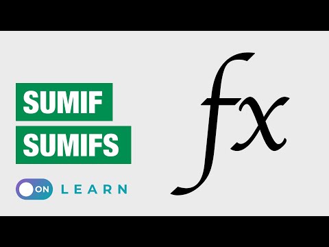 Functia SUMIF, SUMIFS in Excel