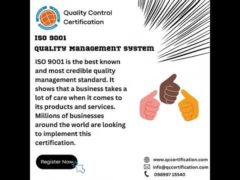 ISO 9001 2015 Certification Service