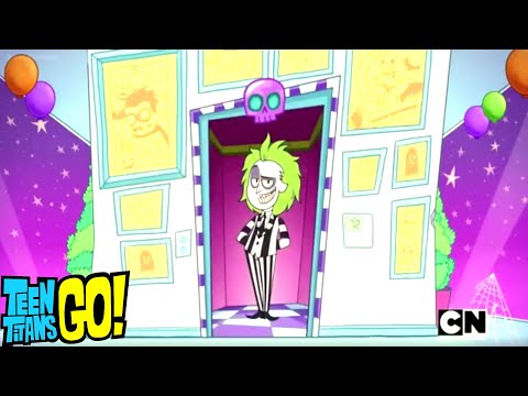 The Titans Meet BeetleJuice | Teen Titans GO! | Ghost With The Most