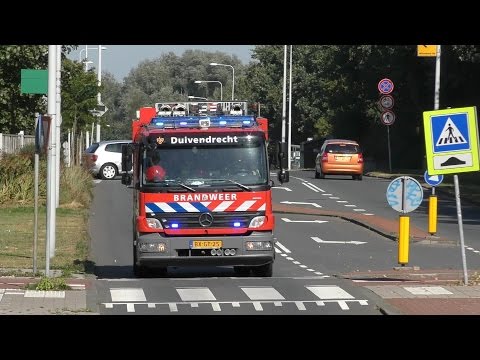 Tankautospuit Duivendrecht 13-3335 met Spoed naar Amsterdam Zuidoost