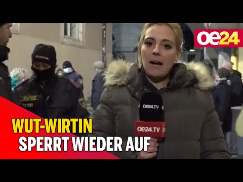 Trotz Lockdown: Wut-Wirtin sperrt wieder auf