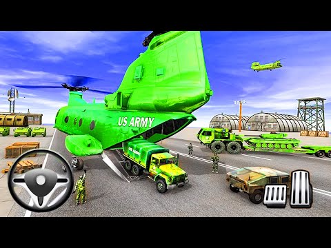 Army Vehicle Transport Truck - US Army Transporter Simulator - Android Gameplay