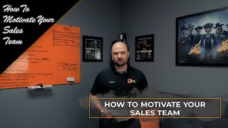 How To Motivate Your Sales Team | Entrepreneurial Concepts
