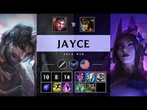 Jayce Mid vs Cassiopeia - NA Diamond Patch 25.10
