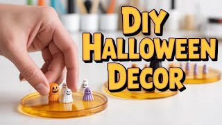 #398|From Resin Coasters To Spooky Lantern: DIY Halloween Decor🎃