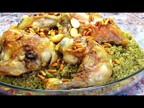 فريكه الدجاج اللبنانيه الشهيره بابسط طريقه