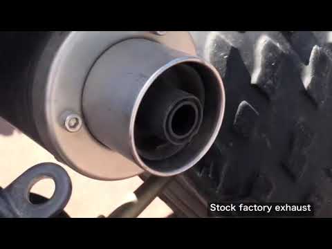 Yamaha raptor 350 big gun evo R exhaust
