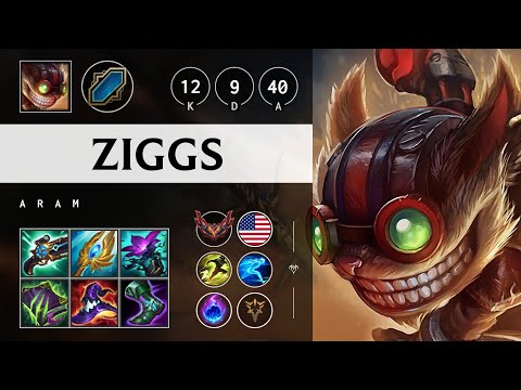 Ziggs ARAM - NA Grandmaster Patch 25.11
