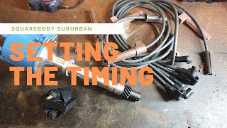 GM TBI 454 Distributor Change | Setting the timing | 1989 Chevrolet Suburban Squarebody | Part 2