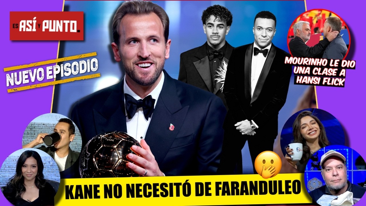 HARRY KANE acabó con MENTIRA DE LAMINE YAMAL y MBAPPÉ. Muy merecido su BALÓN DE ORO | Es Así y Punto