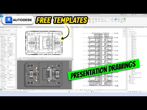 Free Templates | Get Stunning Architectural Drawings in Revit (NO Photoshop)