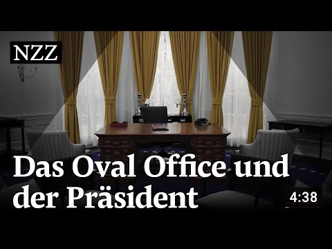 Oval Office im Weissen Haus: Was die Einrichtung über den US-Präsidenten verrät