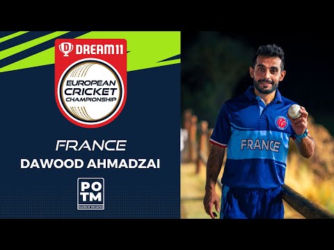POTM: D.Ahmadzai - Group C, Match 15 - FRA vs MAL | Highlights | Dream11 ECC, 2022 | ECC22.063