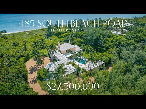 Ultimate Beachfront Luxury | $27.5M Jupiter Island Retreat
