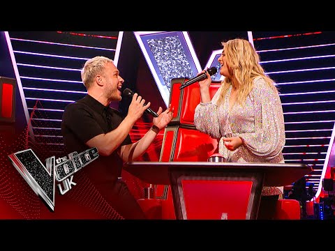 Meghan Trainor and Olly Murs' Surprise Duet! | Blind Auditions | The Voice UK 2020