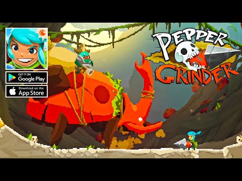 Crunchyroll: Pepper Grinder — First Release Gameplay (Android) - YouTube