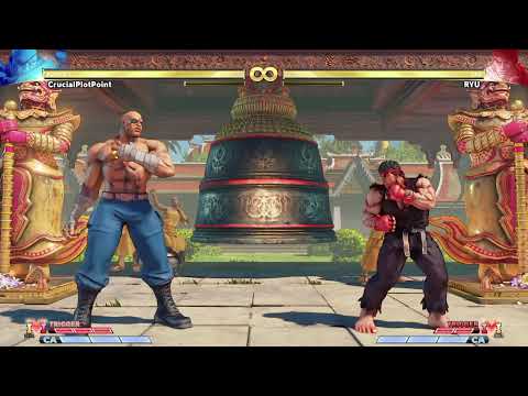 SFV:CE - Sagat 100% "combo" (two mixups, all resources)