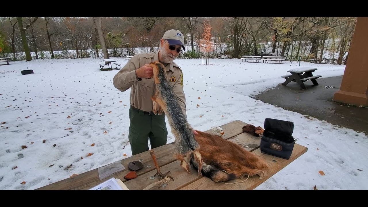 DNR Naturalist Leads Animal Tracks/Signs Activity