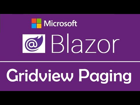 Blazor Tutorial Gridview Paging EP25