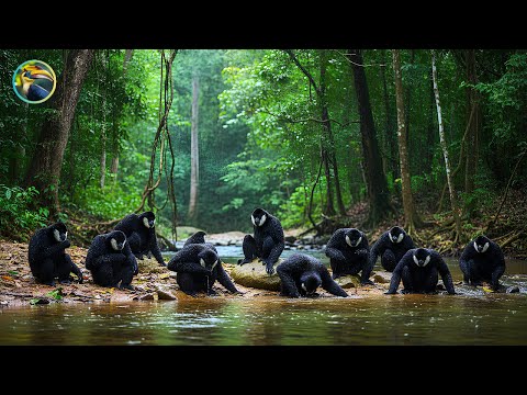 The Singing Gibbons of the Rainforest | Life, Survival & Song of the White-Cheeked Gibbon