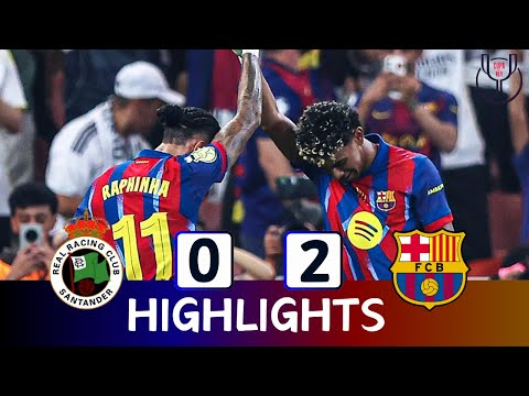 Racing de Santander vs Barcelona (0-2) – All Goals & Highlights – COPA DEL REY 2025/26 – GOAL FEST