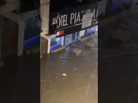 Heavy rainfall and flooding triggered by Tropical Storm Melissa in Maicao, La Guajira, Colombia 🇨🇴