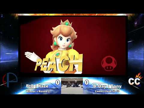 CC S3 #3: BtB | Kaze (Peach) vs B-Day | Tony (King Dedede) Winners Round 2