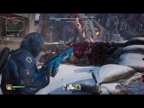 Outriders - Frequency: Clear Out Bunker World Tier 6 Solo: Iron Clads & Spotters, Devastator Combat