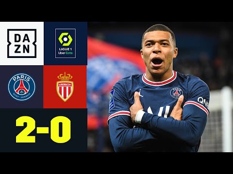 Mbappe lässt Kovac keine Chance - PSG in der Liga konkurrenzlos?: PSG - Monaco 2:0 | Ligue 1 | DAZN