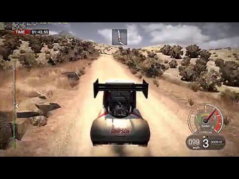 Colin Mcrae Dirt Walkthrough Part 38 - Fidanza Windy Point Big Rigs