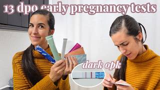 13 DPO Pregnancy Tests | More Indents & No PMS Symptoms