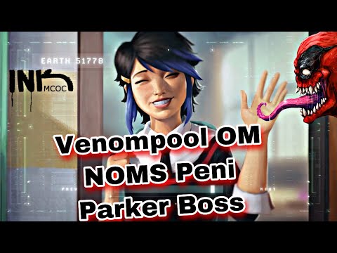 Venompool OM NOMS Peni Parker War Boss-Marvel Contest of Champions