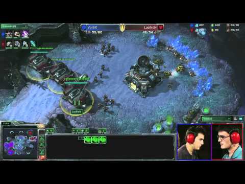 VortiX vs LucifroN (Mapa 4) - Final Absoluta Starcraft II - LVP Final Cup