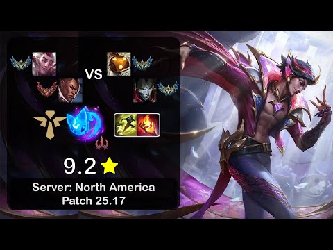 Rakan Support + Lucian vs Bard + Jhin - NA Challenger - Patch 25.17