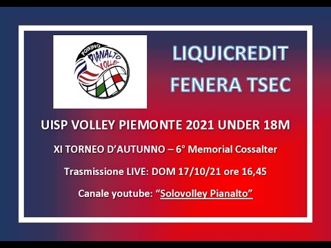 UISP PALLAVOLO PIEMONTE 2021/22 - TORNEO D'AUTUNNO: PIANALTO U18M –AVIGLIANA