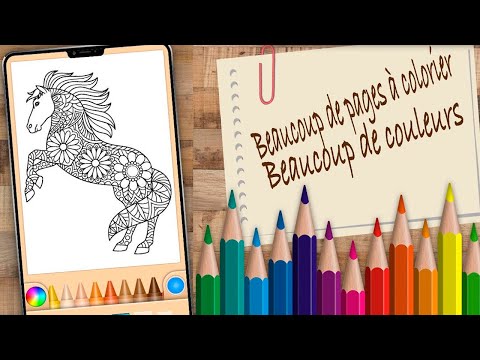JEU DE COLORIAGE CHEVAL