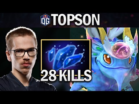 OG.TOPSON PUCK WITH 28 KILLS - DOTA 2 7.28 GAMEPLAY